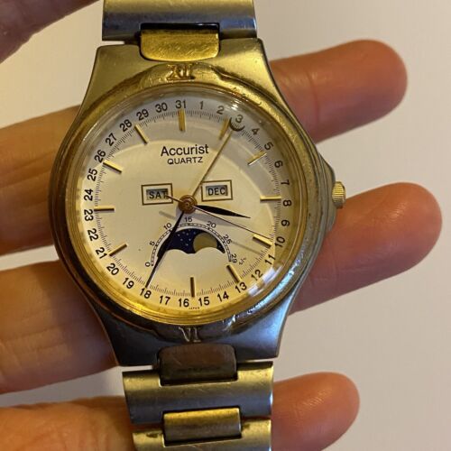 Accurist moonphase shop watch