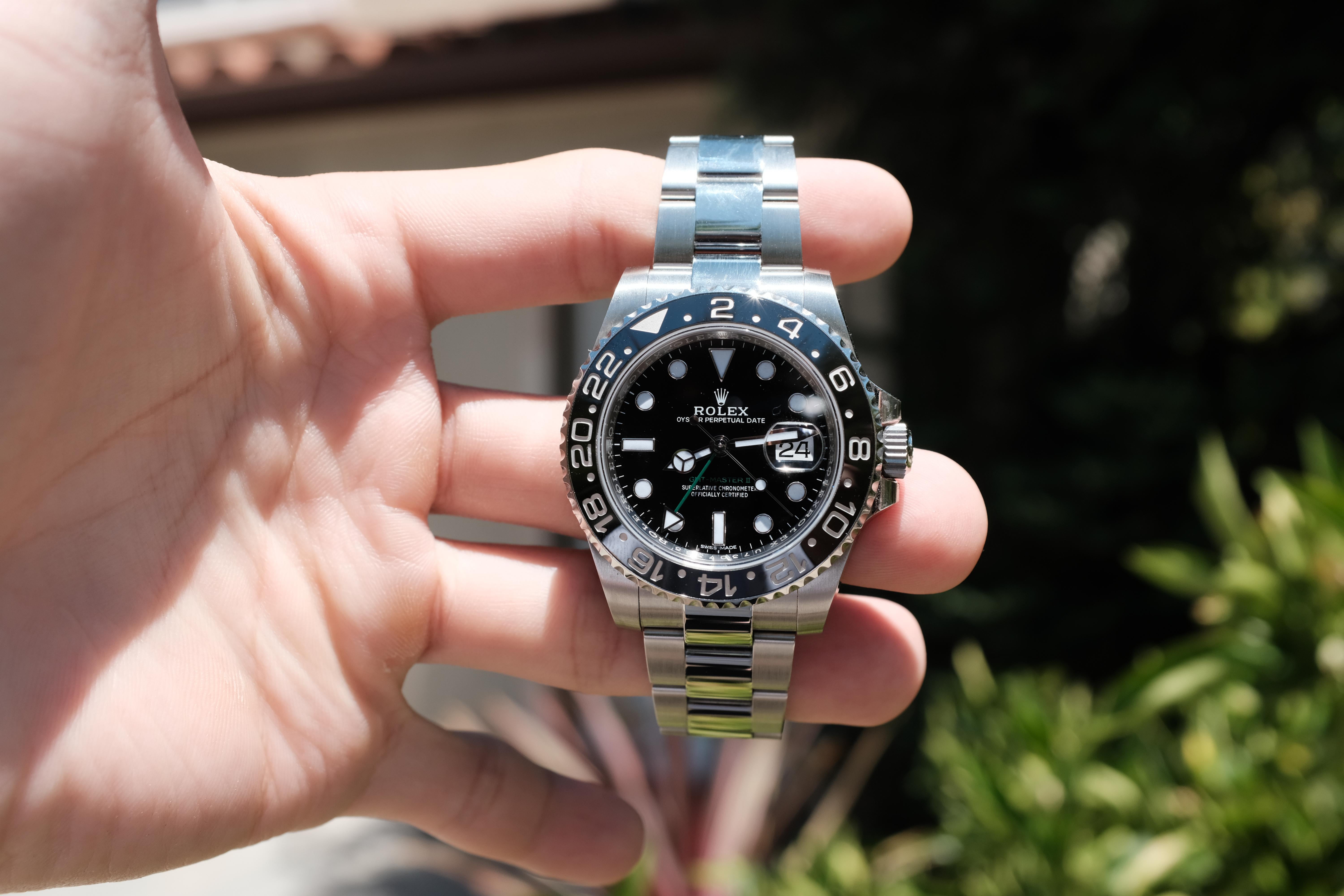 Rolex gmt outlet ii green hand