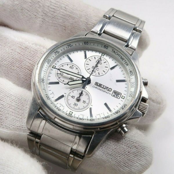 Vintage SEIKO Chronograph 7T92-0BA0 Mens Watch Japan | WatchCharts ...