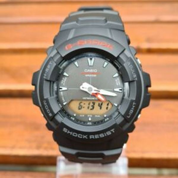 Rare Casio G Shock G 100 G 101 module 2327 antimagnetic watch water resistant WatchCharts Marketplace