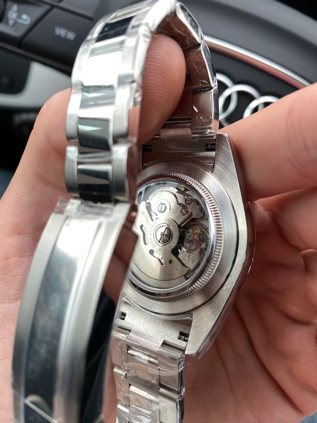 Grand S Mod GS 36MM Custom Mod NH35 Ice Blue Dial Automatic Men's