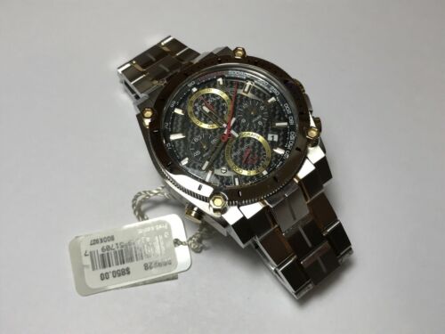 Bulova 98B228 Precisionist Men's Chronograph Two-Tone Stainless Steel ...