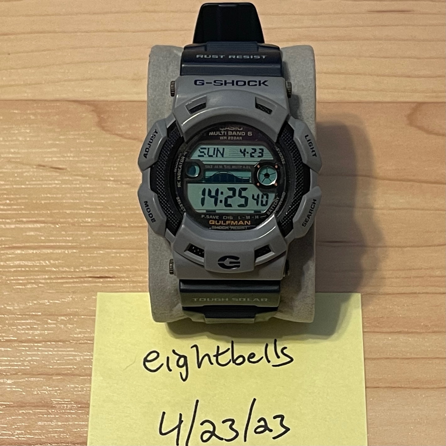 WTS] Casio G-Shock G-9110ER-2JF Men in Military Colors Gulfman 