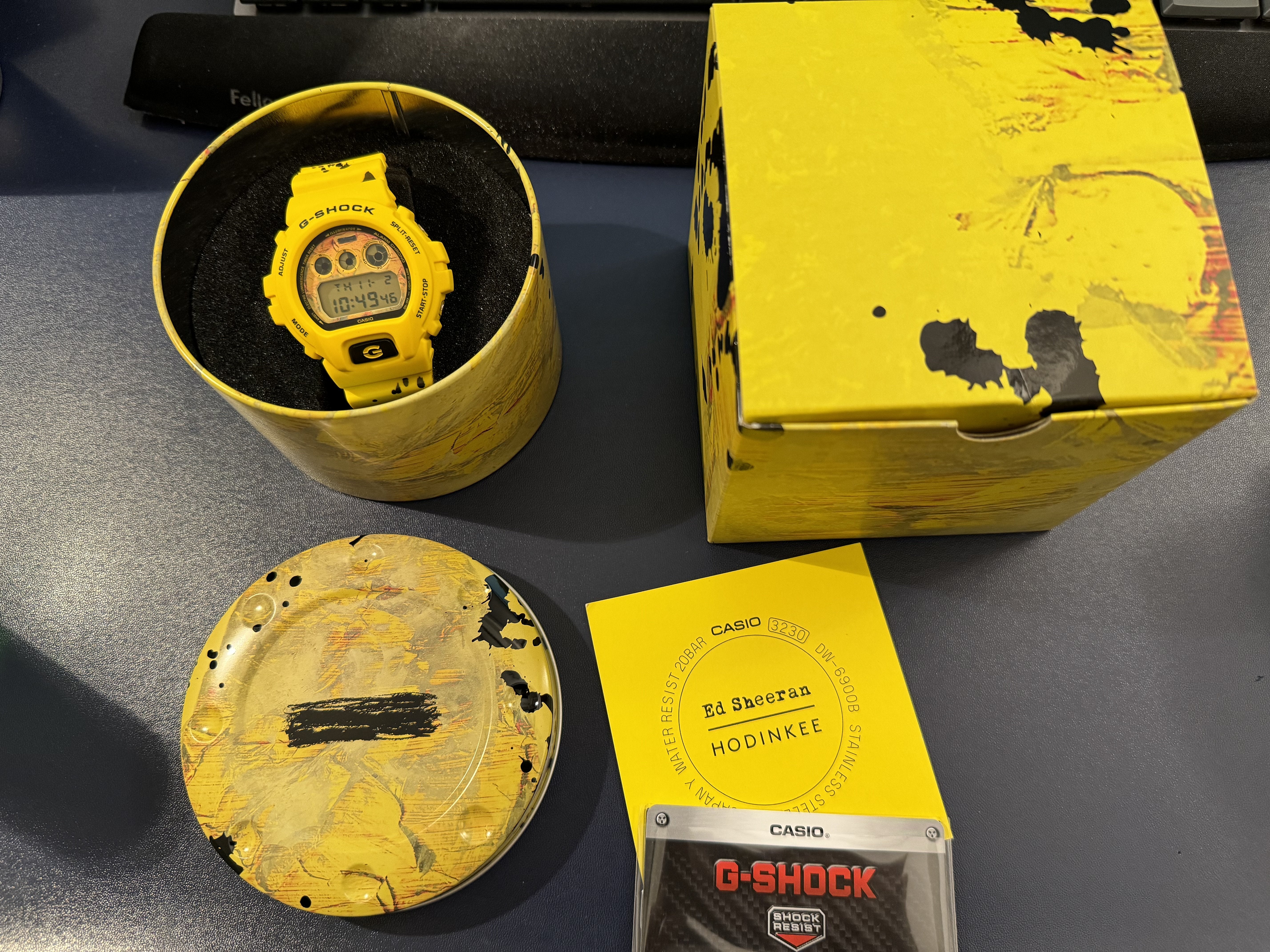 FS] BNIB Casio G-Shock Ref 6900 Subtract by Ed Sheeran for