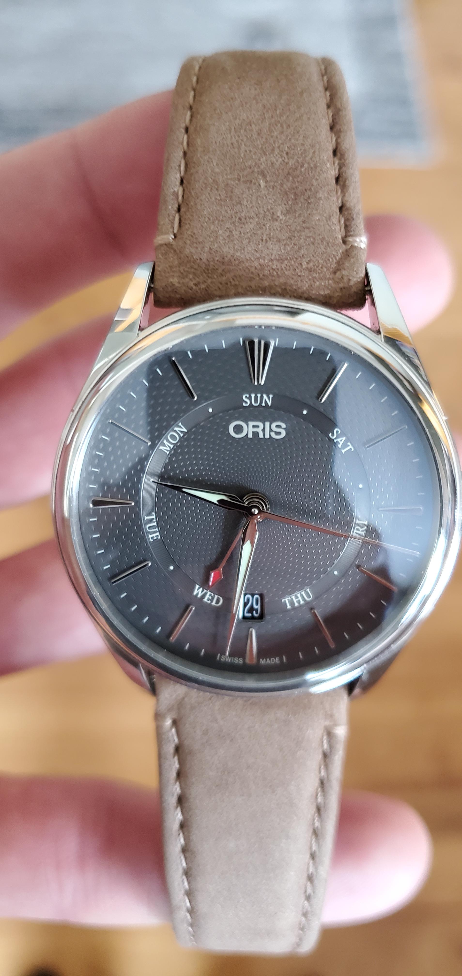 WTS Oris Artelier Pointer Day Date LNIB WatchCharts