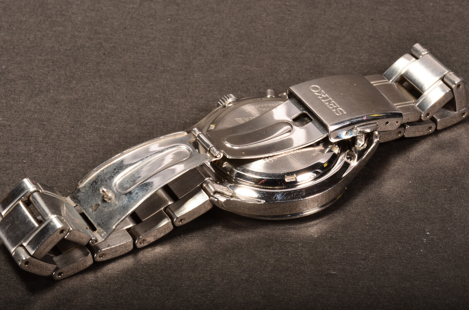 Seiko 5M63-0AJ0 ANA Airlines Blue AGS/Kinetic Stainless 816