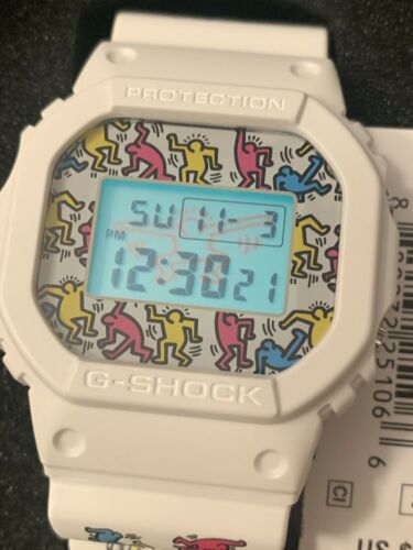 CASIO G SHOCK X KEITH HARING COLLABORATION DW-5600KEITH-7 BRAND