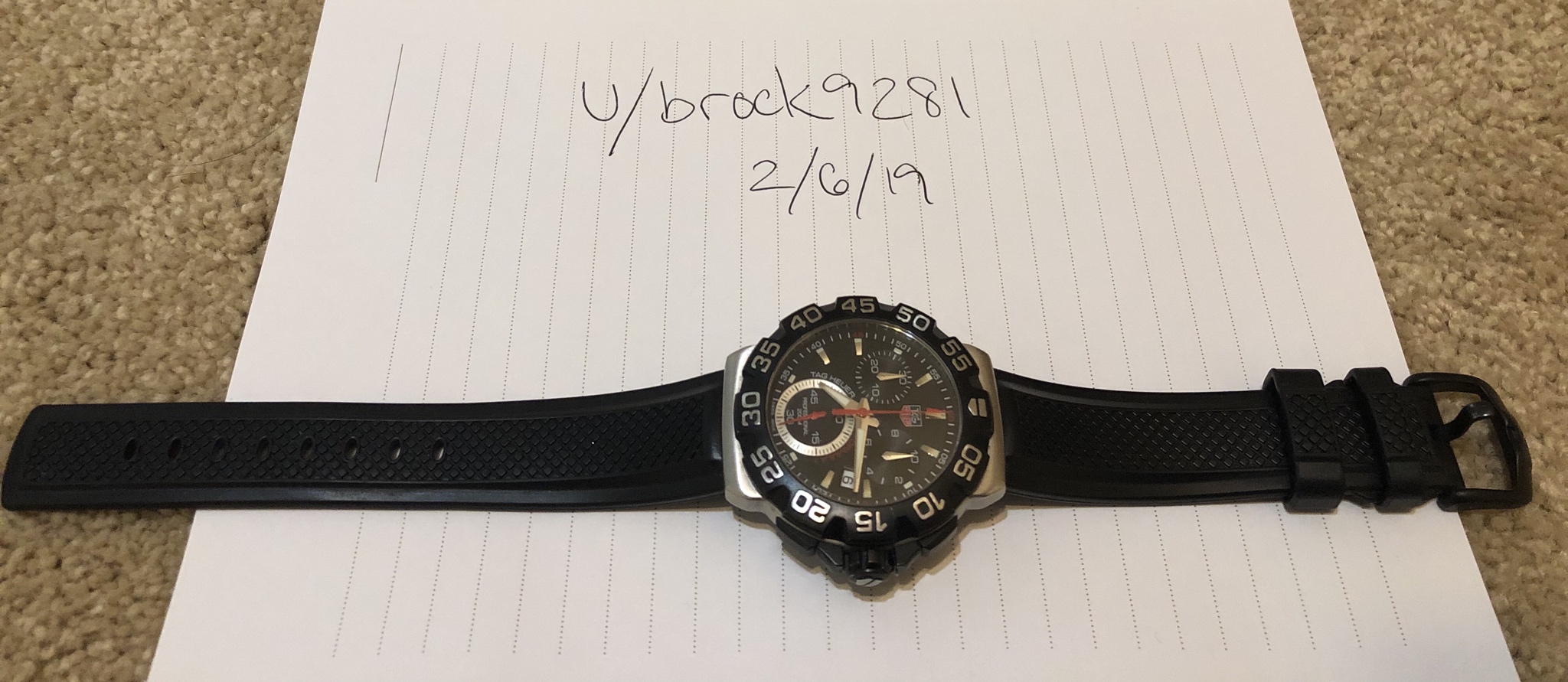 WTS Hirsch Accent Rubber Strap 20mm 50 WatchCharts