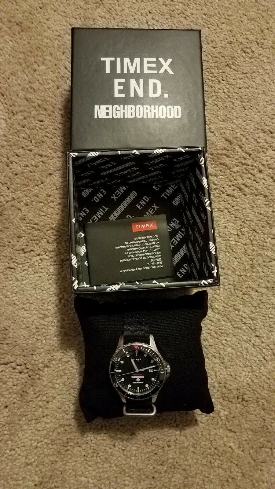 END X TIMEX X NEIGHBORHOOD 18004 WATCH Limited edition