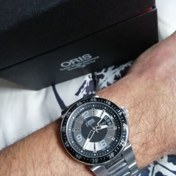 Oris Williams F1 Day Date 01 635 7613 4174-07 8 24 75