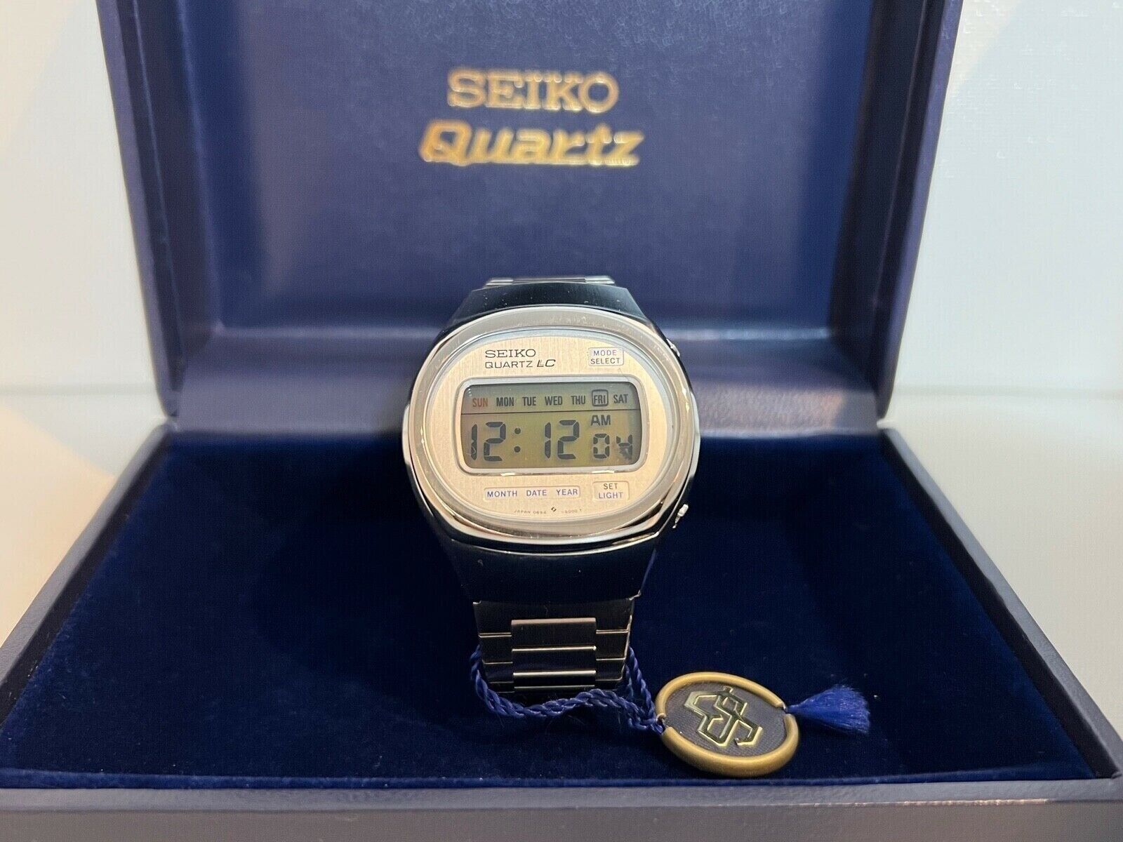 Seiko LC 0654 5000 Quartz LCD Watch WatchCharts Marketplace