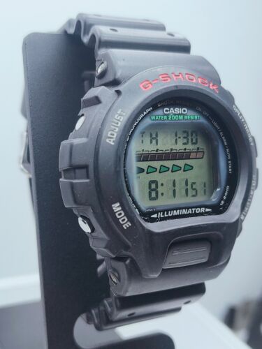 Vintage Casio G Shock DW-6600-1V ILLUMINATOR 1199 Mod (1994) Men