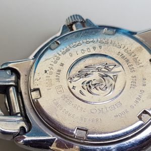 vintage seiko scuba air diver 200m 7n35-6030 pearl dial wristwatch for  men's | WatchCharts