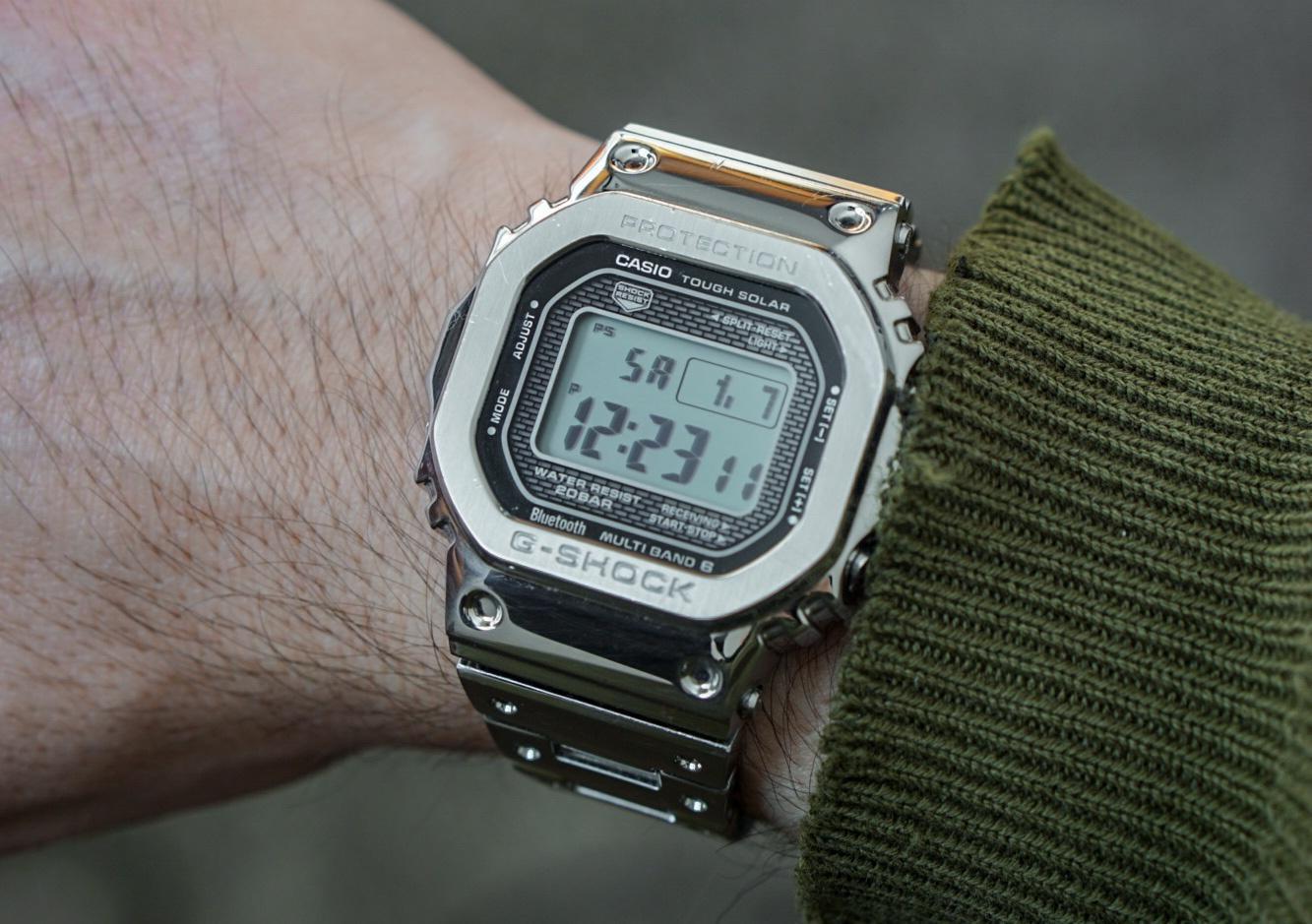 WTS] G-Shock GMWB5000D-1 full kit w/ extras — Modified for small