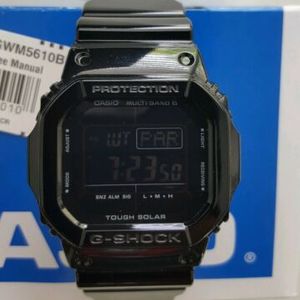Casio Gw M5610bb 1 G Shock Multiband 6 Radio Controlled Watch New