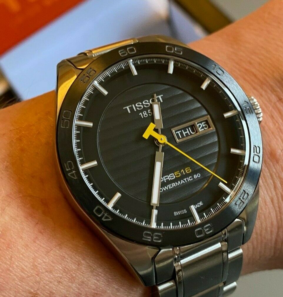 Tissot PRS516 Powermatic 80 T100.430.11.031.00 - Orologio Automatico In Acciaio, Svizzero - 3