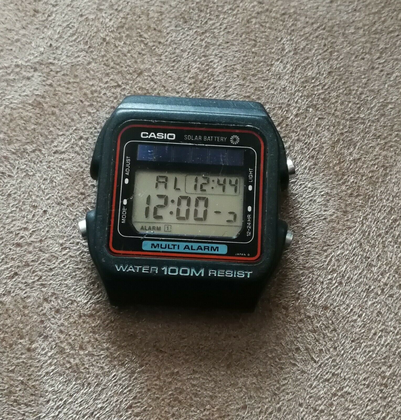 カシオw-600　オールドデジタル　CASIO W-600 電池交換済　ソーラー カシオw-600 オールドデジタル CASIO W-600 電池交換済 ソーラー