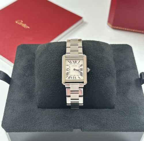 Cartier Tank Solo Stainless Steel Ladies Watch W5200013 3170