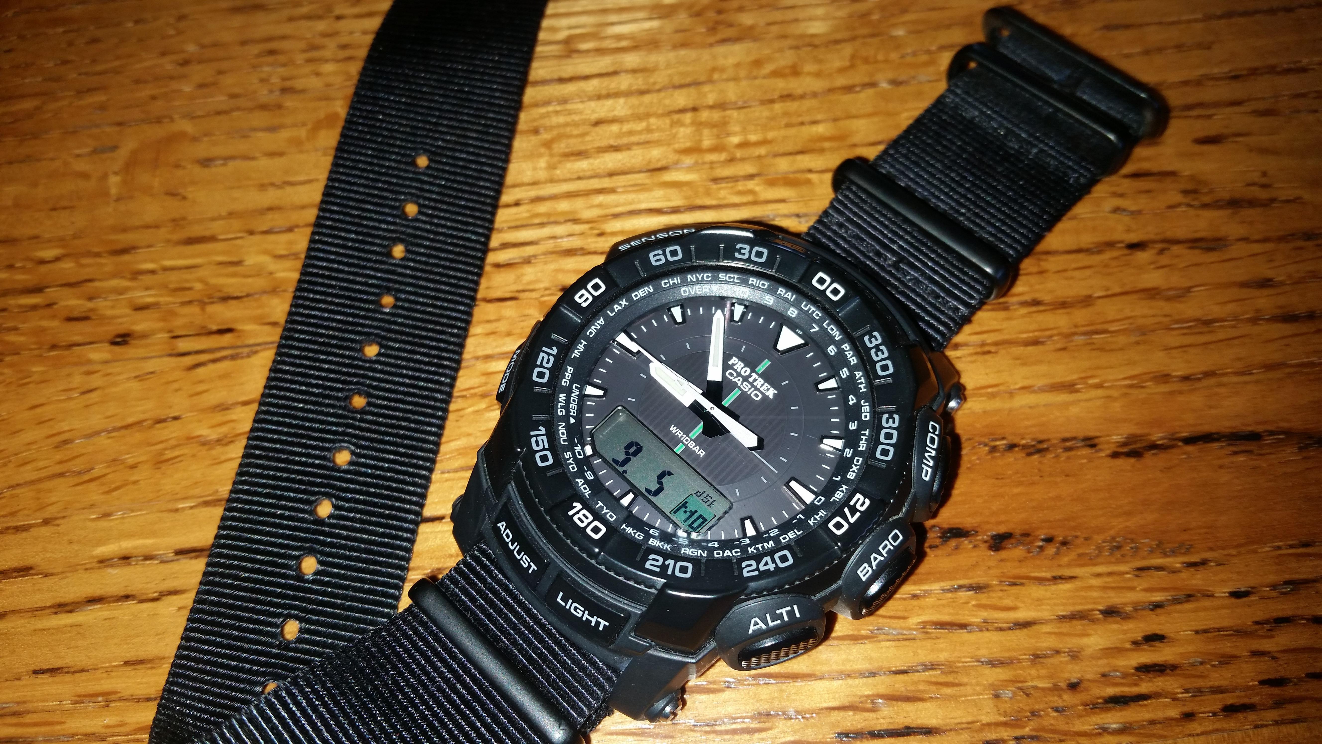 casio protrek prg 550 strap