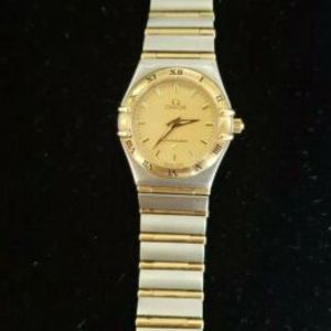 Omega Constellation 6552/864 Ladies Watch 18k Bezel & Stainless