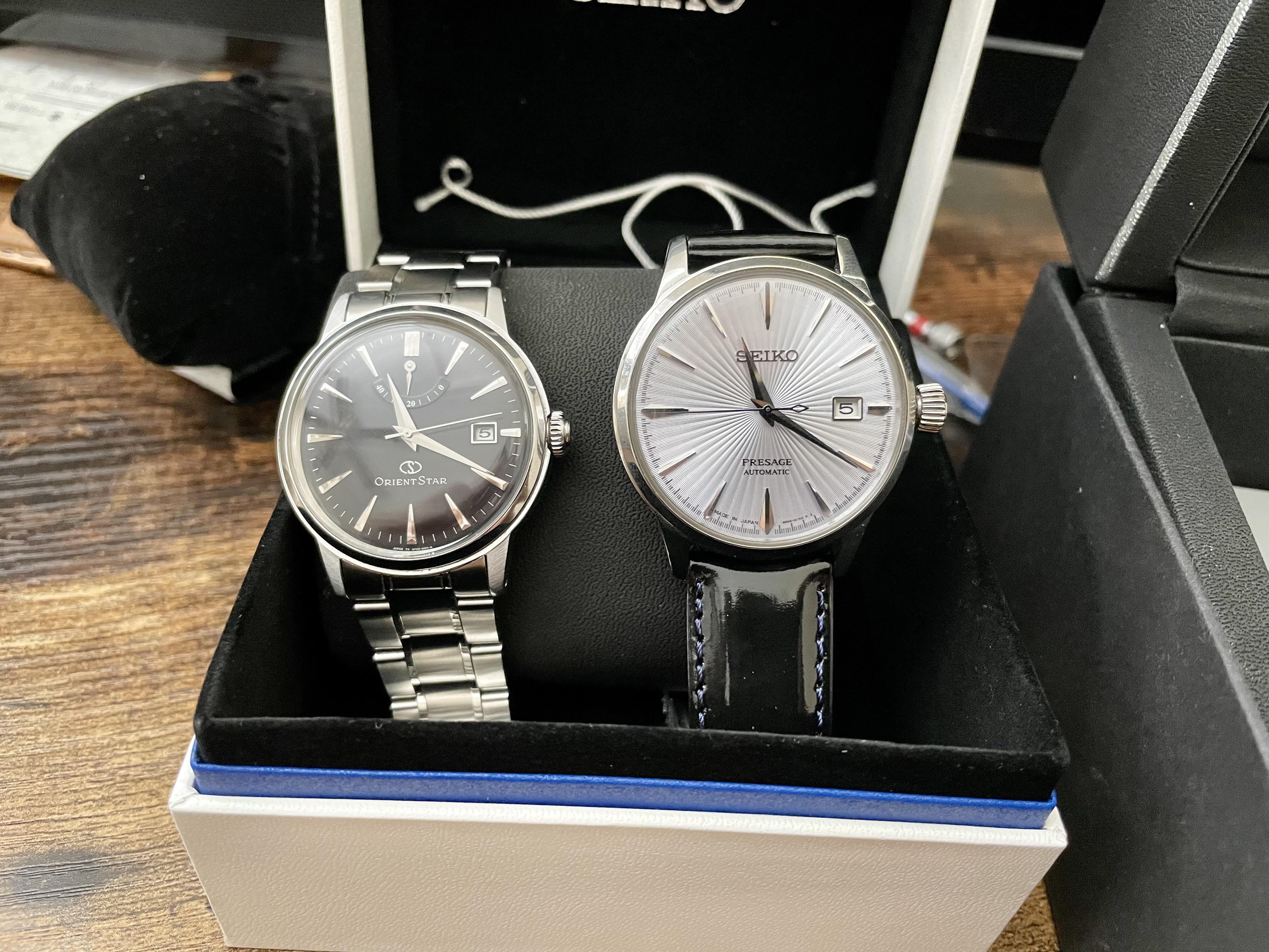 Orient star discount vs seiko presage