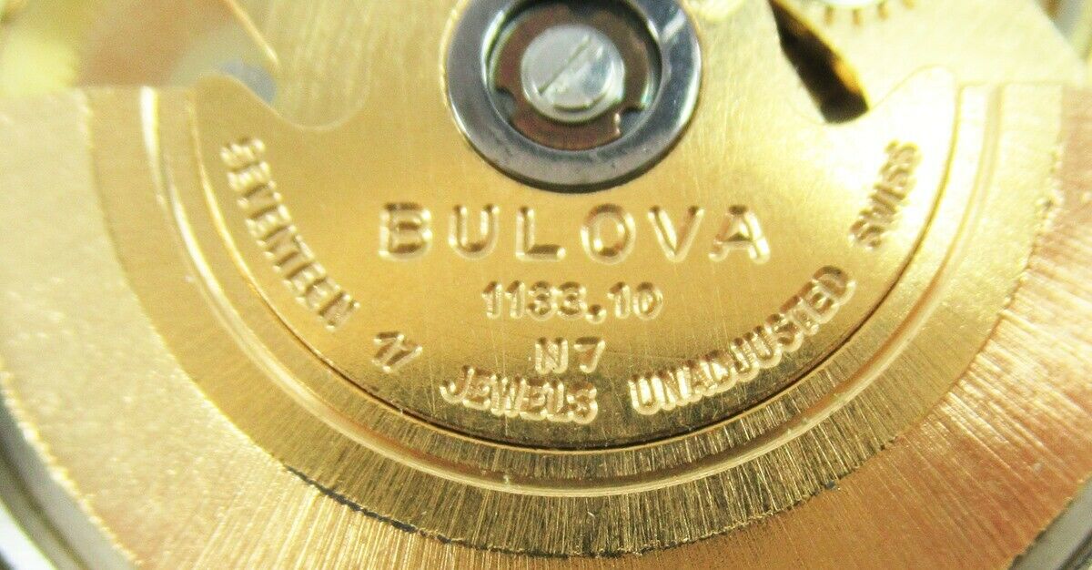 Bulova 1133.10 Dual Day Automatic Set O Matic 17J Gold Filled