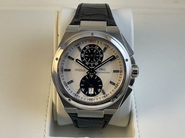 FSOT Platinum IWC Big Ingenieur Chronograph Fly back IW378403