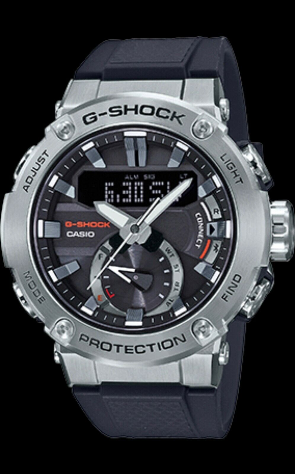 CASIO G SHOCK X G-STEEL GST-B200-1A SOLAR POWER BLUETOOTH GSTB200