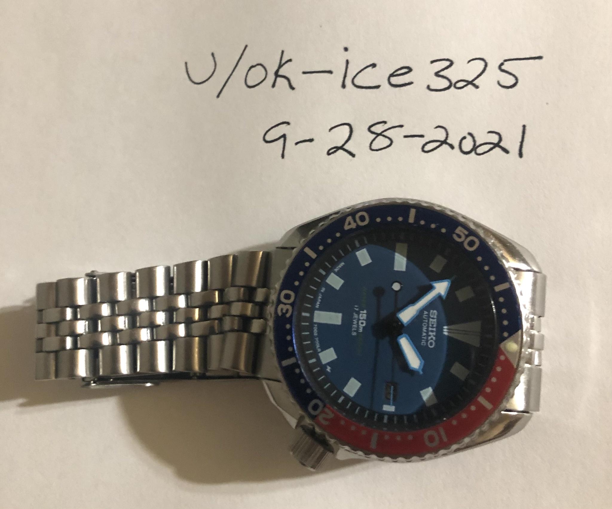WTS] Seiko SDS001 7002-7000 Pepsi shipping included CONUS | WatchCharts
