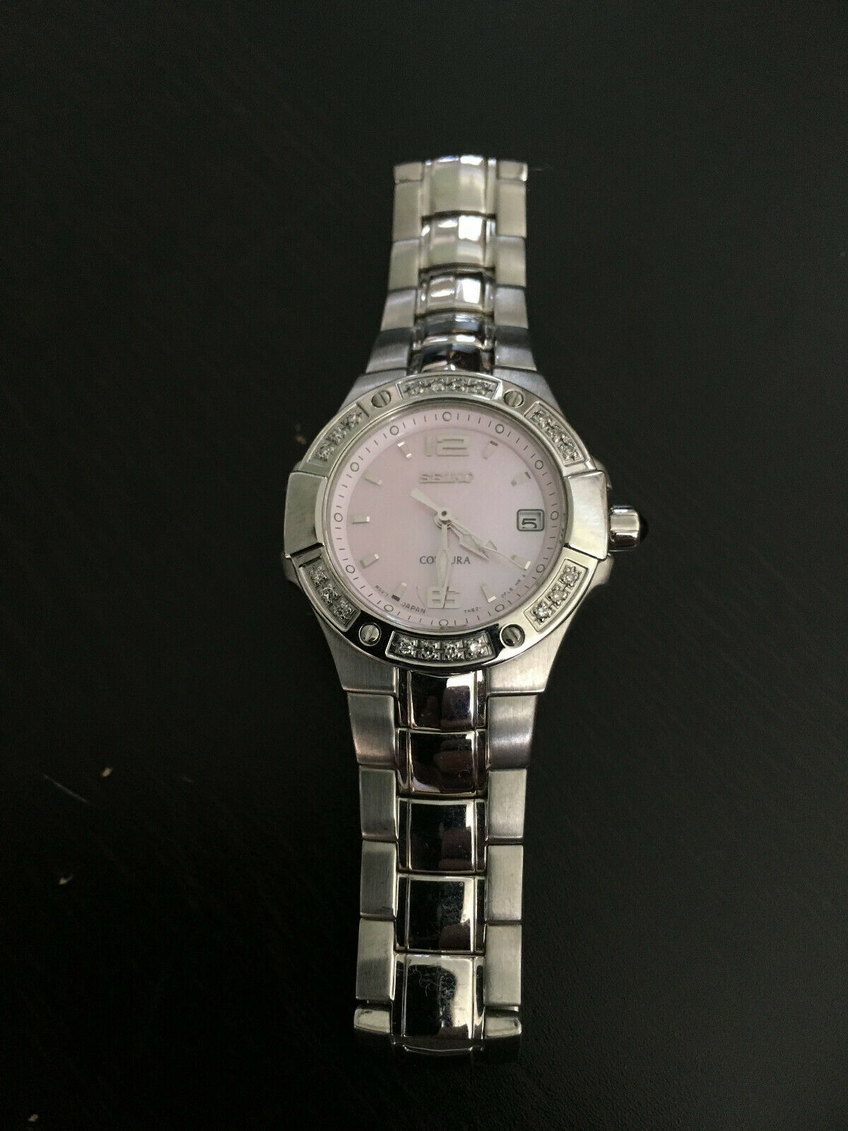 Seiko water resistant 10 sale bar stainless steel price