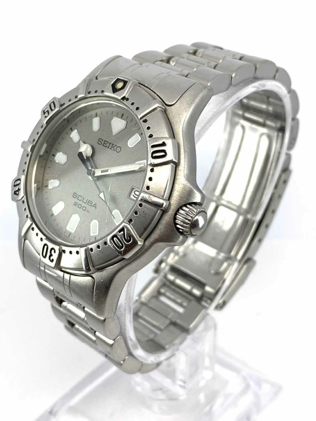 SEIKO SCUBA 7N35-6010 Quartz Wrist Watch Japan | WatchCharts