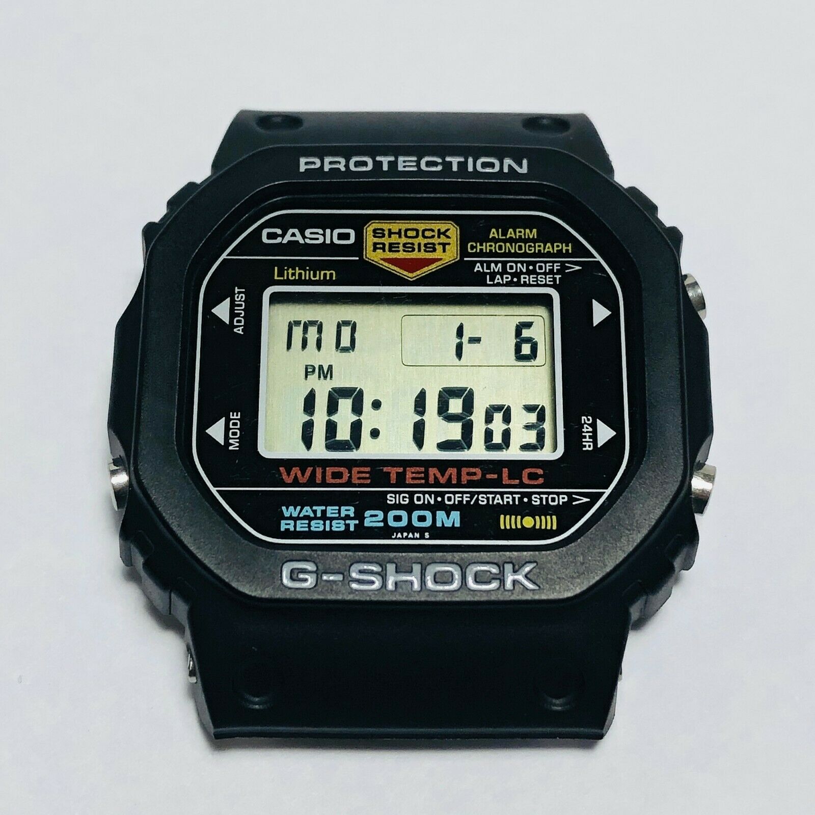 G-Shock WW5300 WW-5300C-1 WIDE TEMP-LC 200M Module 491 Rare 