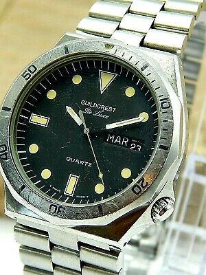 200M 20 ATM stainless Steel T swiss made T Guildcrest HEUER diver watch 980.004 WatchCharts Marketplace