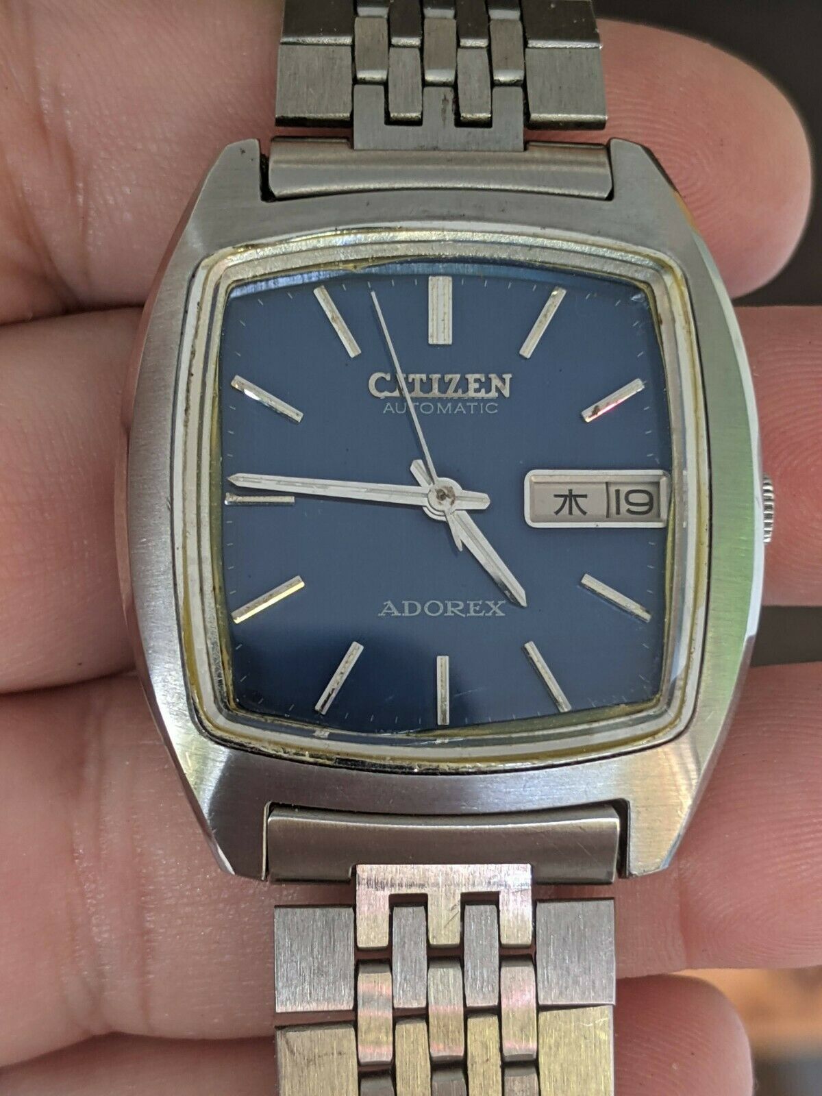 Vintage '75 Citizen Adorex High-Beat Watch, Kanji, Orig