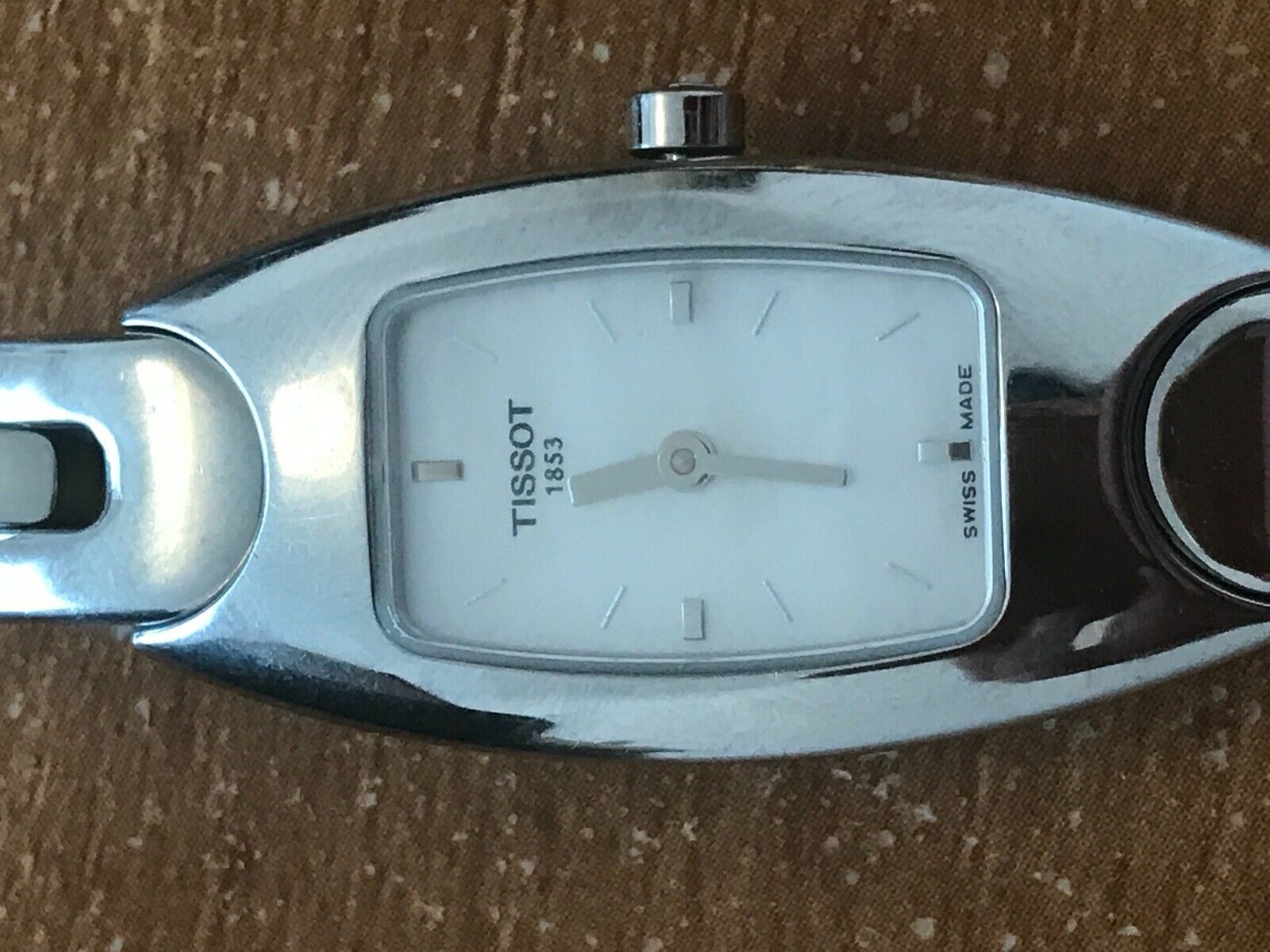 LADIES TISSOT watch G345 sapphire crystal stainless steel