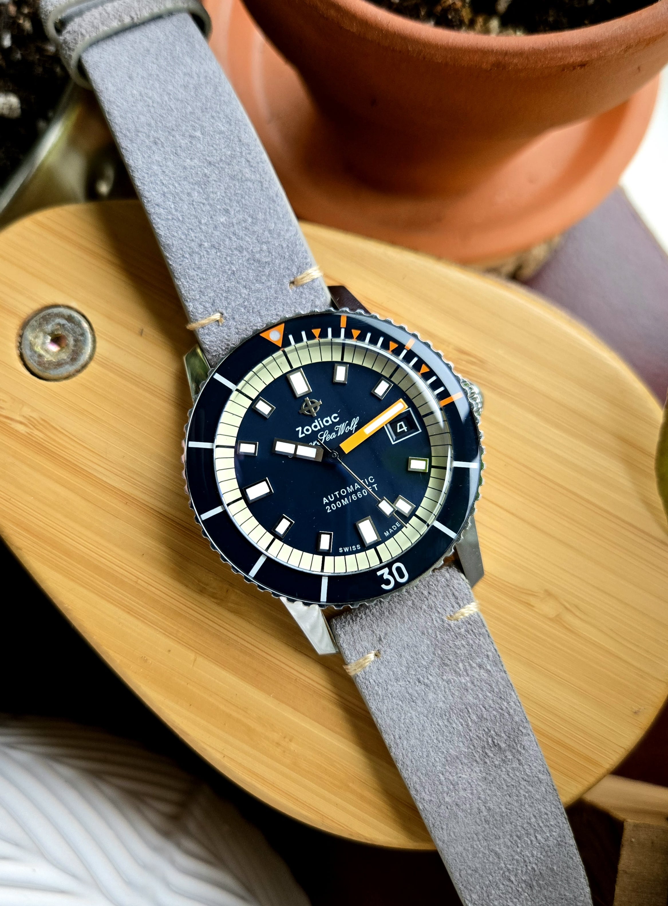WTS] ZODIAC SUPER SEAWOLF Z09266 + EXTRAS | WatchCharts Marketplace