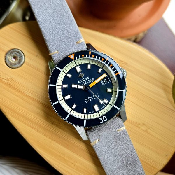 WTS] ZODIAC SUPER SEAWOLF Z09266 + EXTRAS | WatchCharts Marketplace