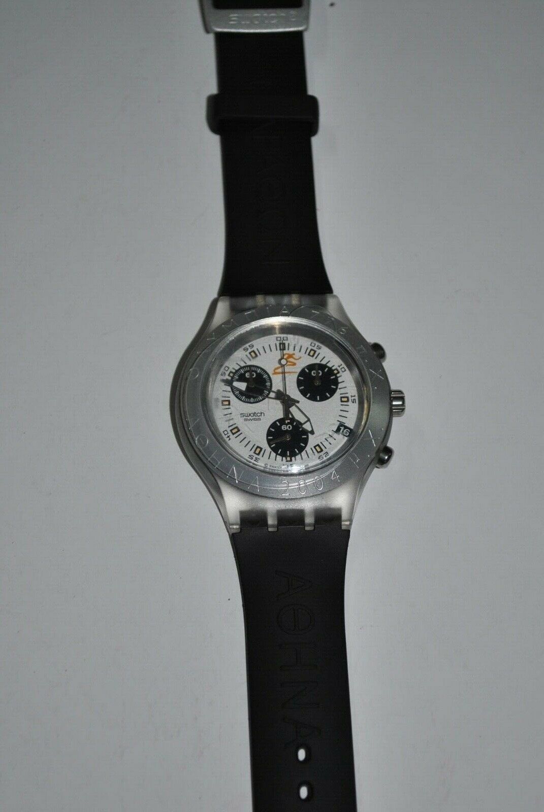 2004 Swatch watch SVCK026 PACK PHEIDIPPIDES ATHENS 2004 OLYMPIC