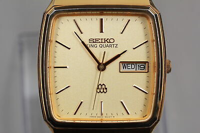 Exc+5] Seiko King Quartz Twin JDM 9443 5020 Kanji Vintage From