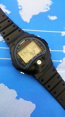 Vintage Casio TS-100 (815) Thermometer World Time Digital
