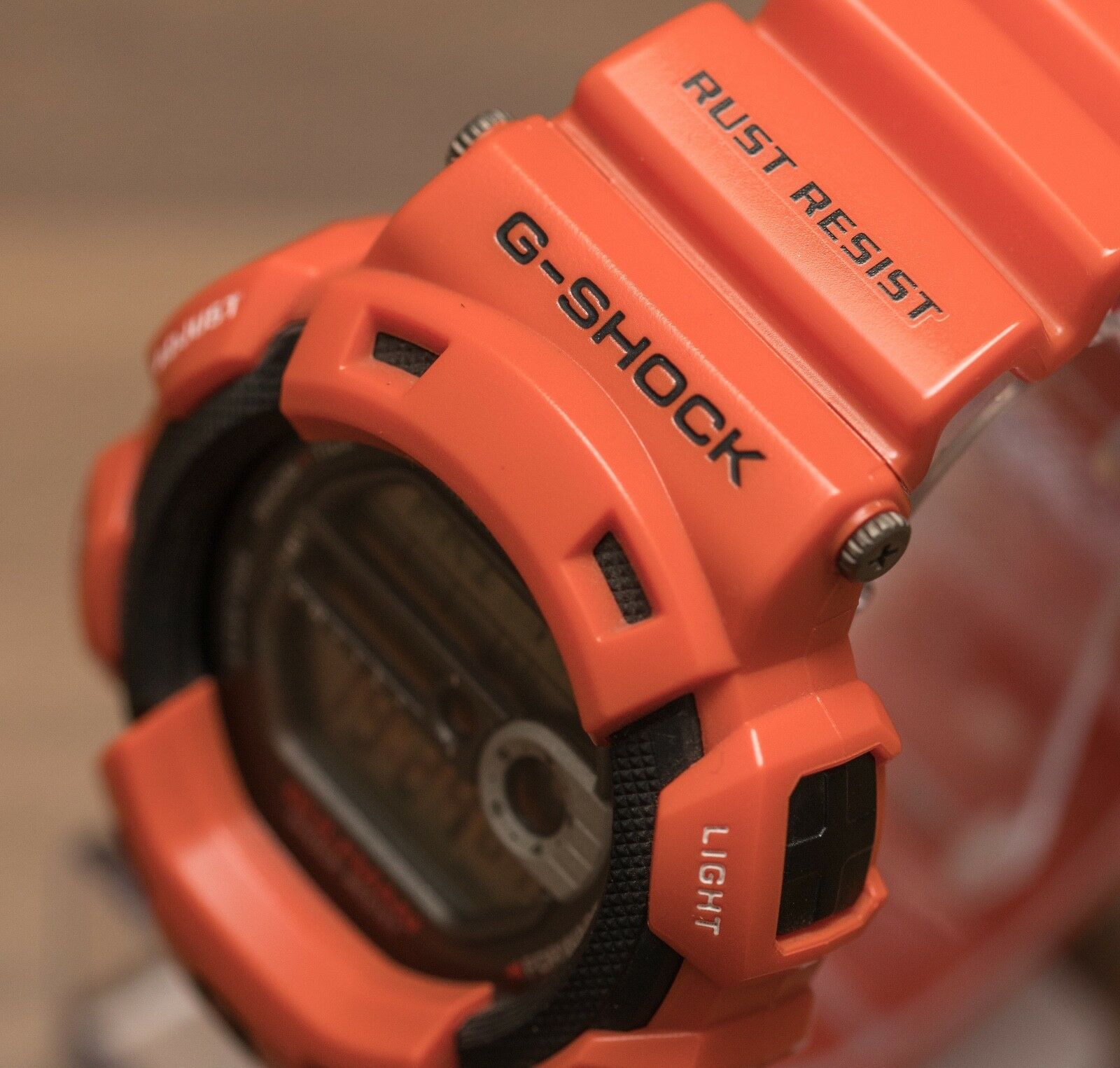 Casio G-Shock GULFMAN RESCUE (Moon Phase, Tide, Auto light) watch - orange/black  | WatchCharts Marketplace