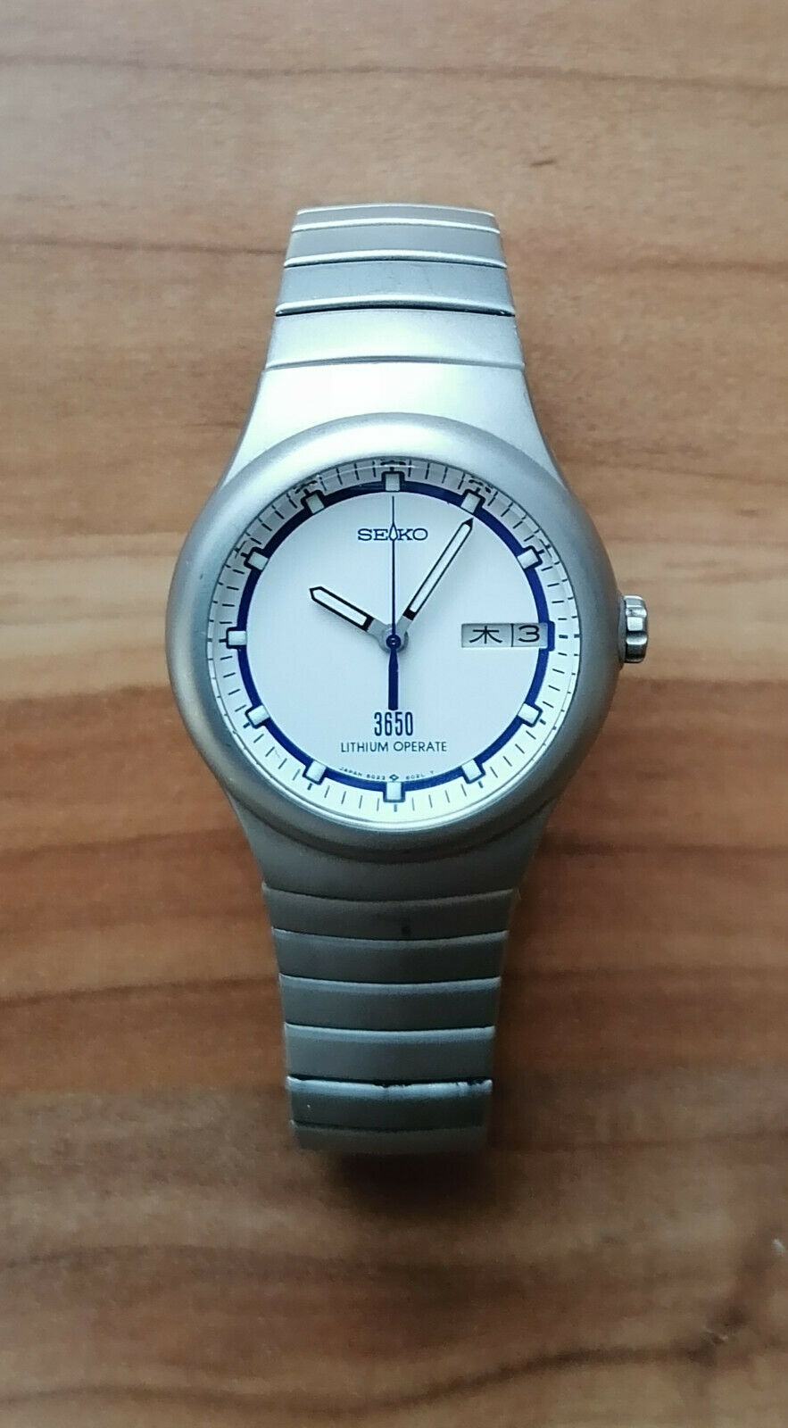 【送料無料ライン/39ショップ】 SEIKO 3650 LITHIUM OPERATE 5G23-6020 ANTIMAGNETIC JAPAN 時計
