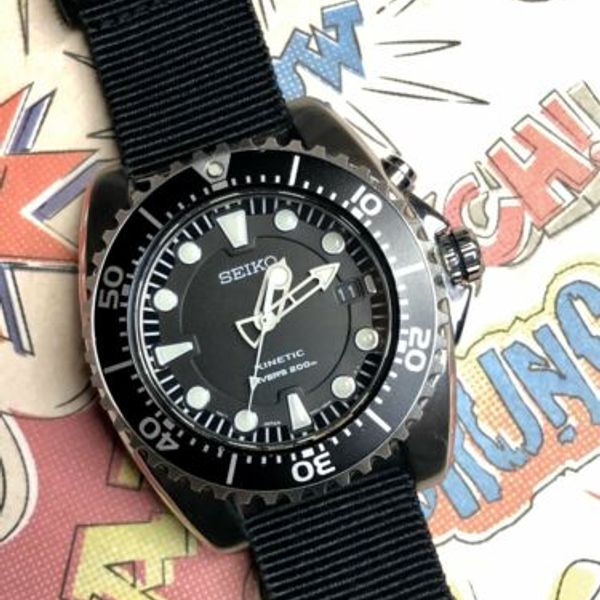 Seiko SKA413 Wrist Watch for Men. Prospex Diver with New NATO Strap. BFK! |  WatchCharts