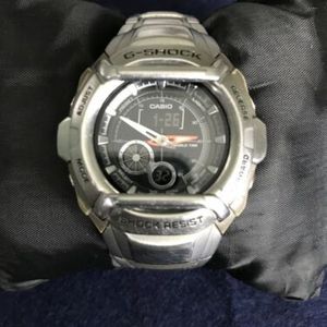 CASIO G-SHOCK 2737 G-5100 WATER RESIST 20 BAR Stainless Steel 