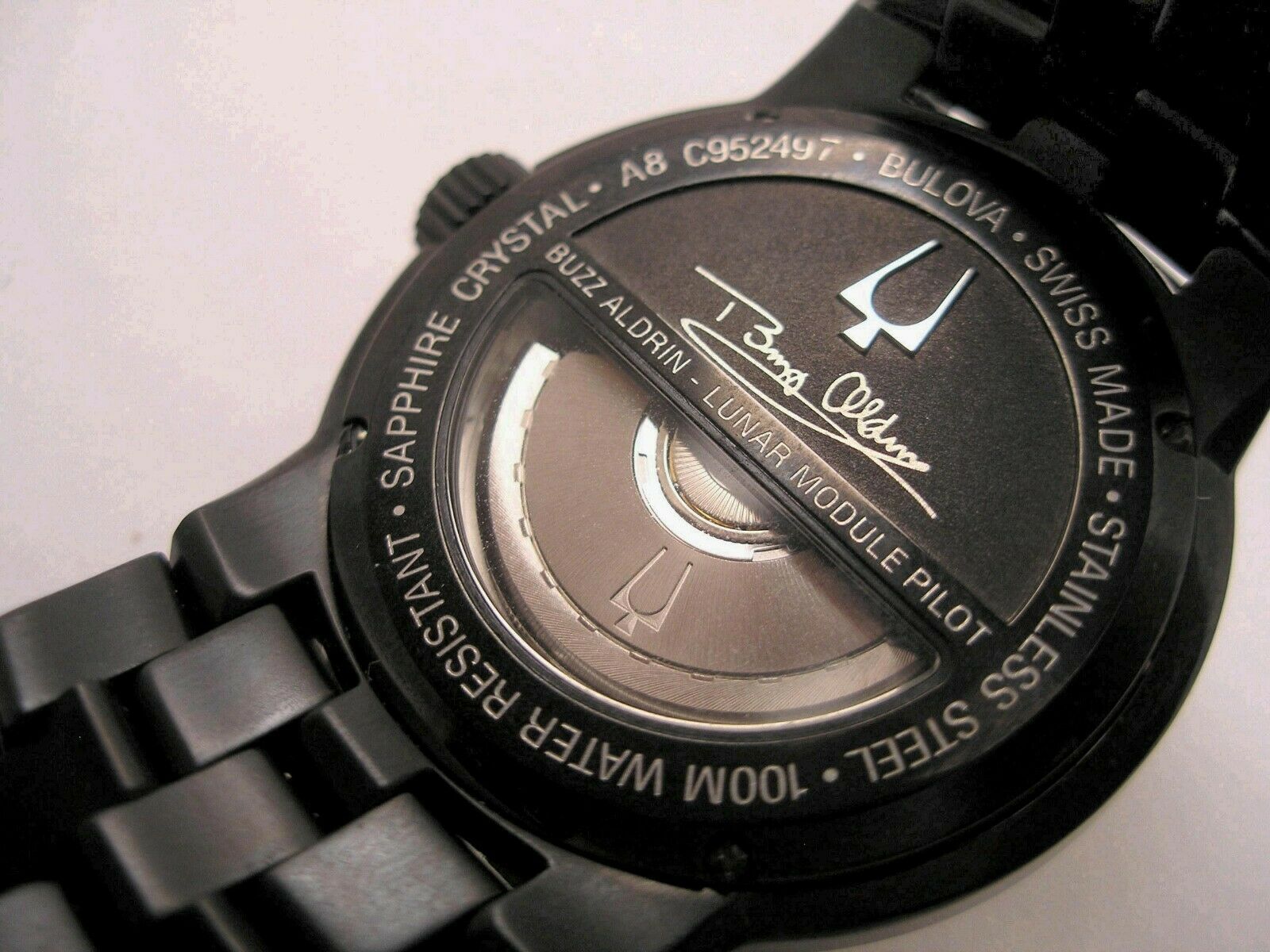 Bulova accutron lunar module clearance pilot