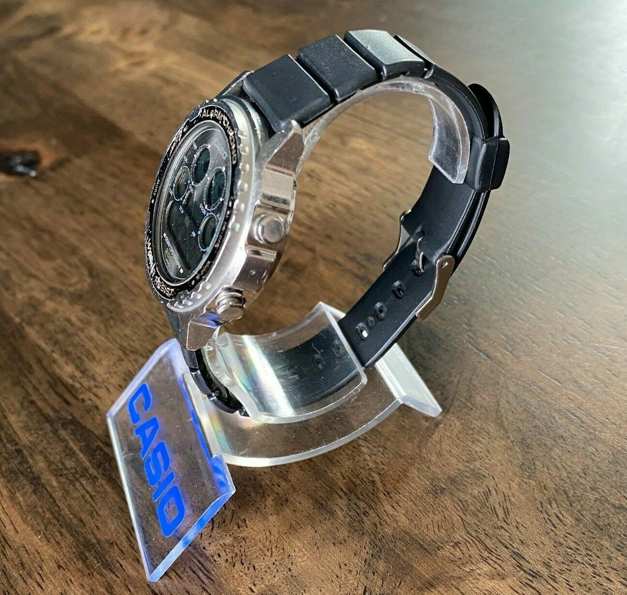 RARE Vintage 1990 Casio DW-7300 Quatro Graph Diver Watch Made in