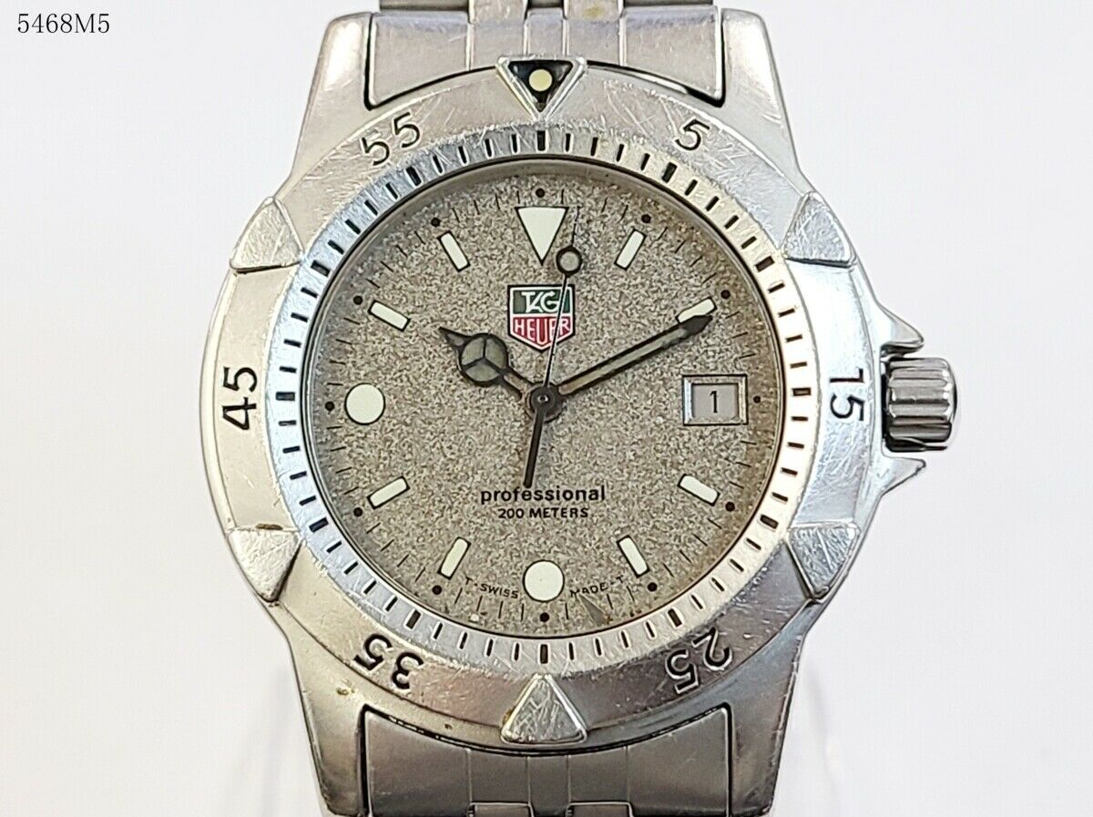 Tag Heuer 959.713K 2 Professional Men s Swiss Quartz Wristwatch