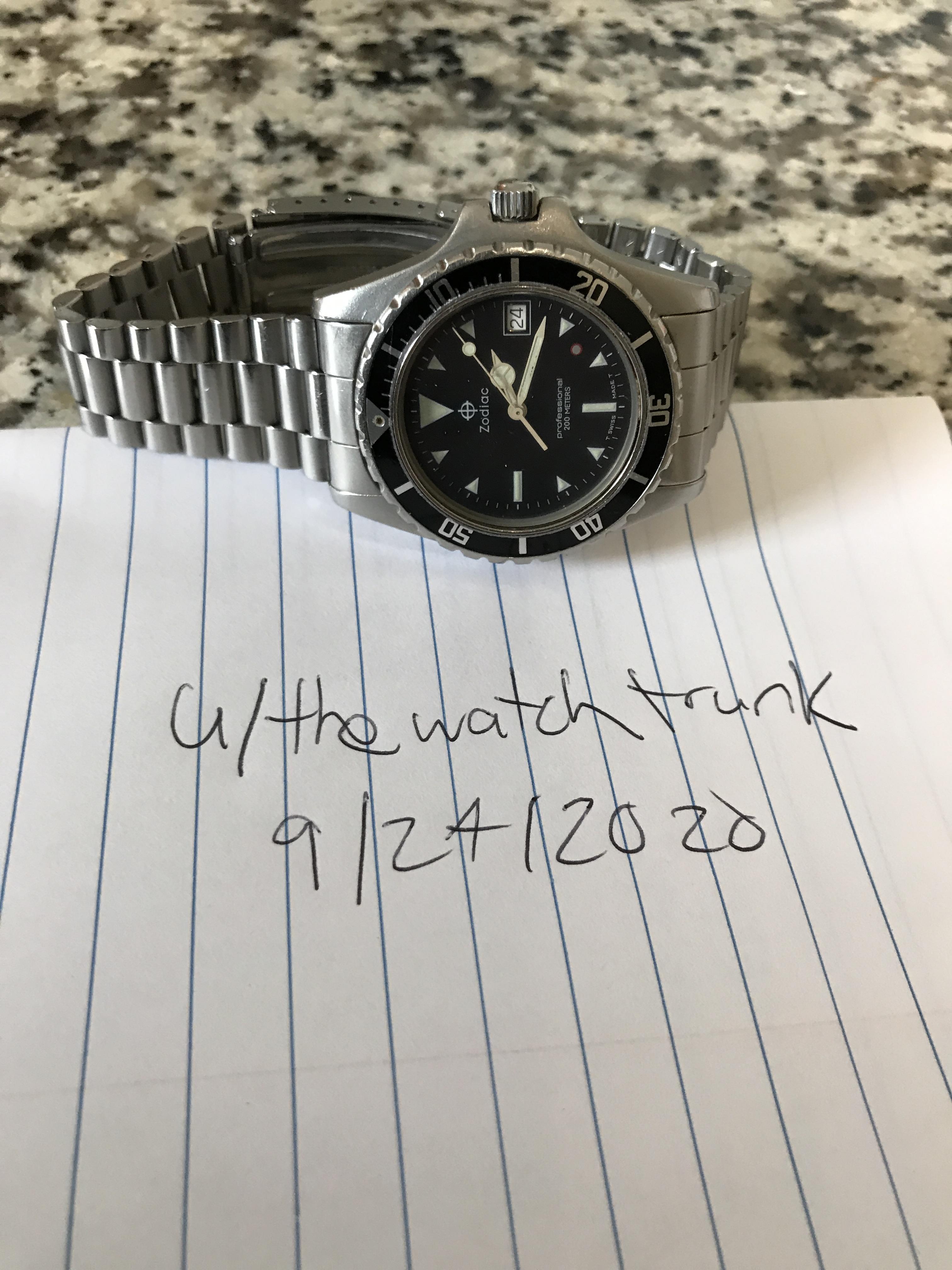 WTS/WTT] Zodiac Diver 200m Professional 