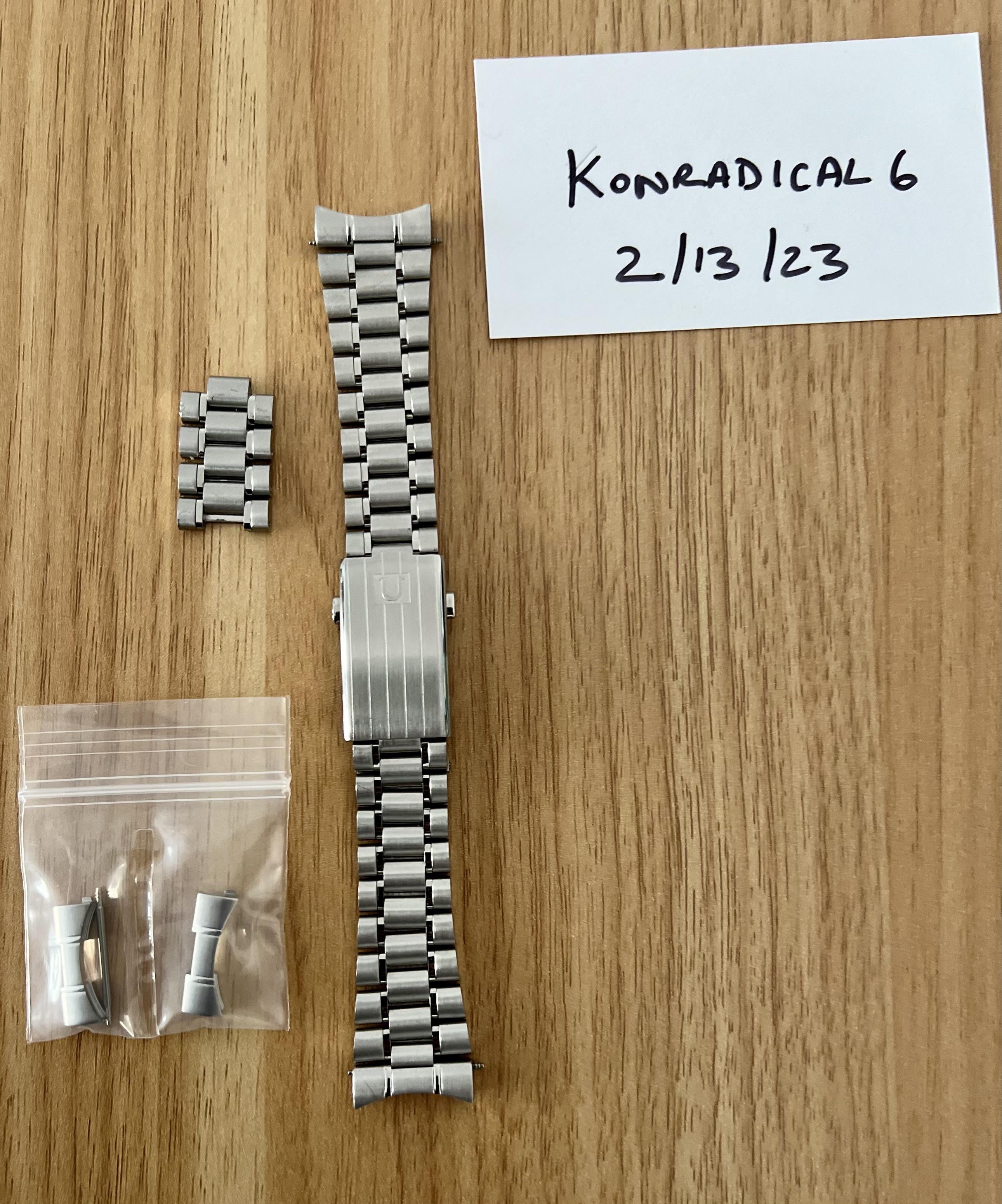 WTS Uncleseiko 1479 Bracelet for Omega Seamaster and Omega