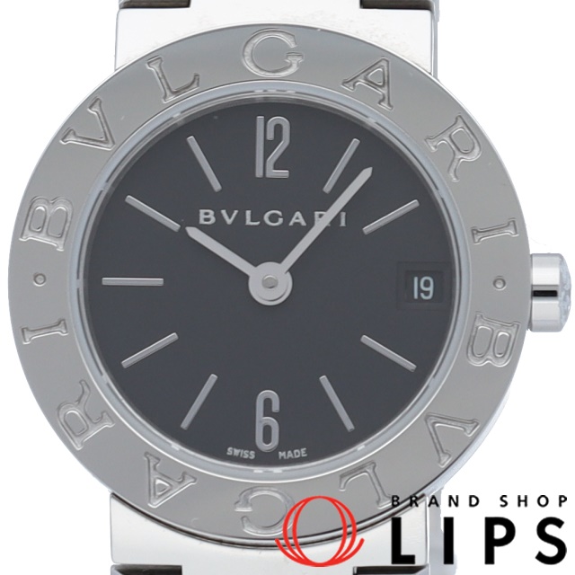 Bvlgari Bvlgari Bvlgari 23mm BB23SSD (BB23SS) SS women's black